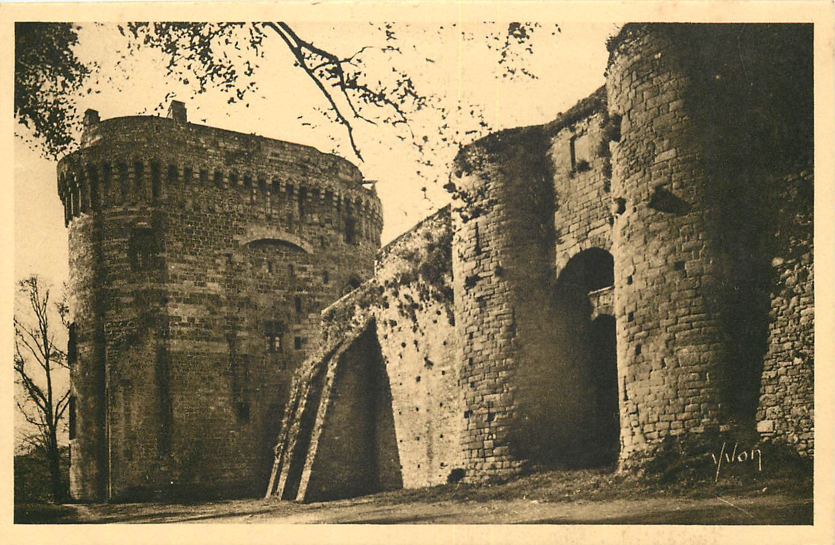 Dinan (C.-du N.) — Le Château de la Duchesse Anne et la Fausse Porte — Éditions d'Art Yvon