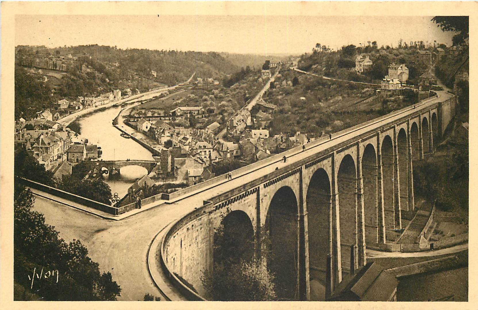 Le Viaduc de Lanvallay — Dinan (C.-du-N.) — Éditions d'Art YVON