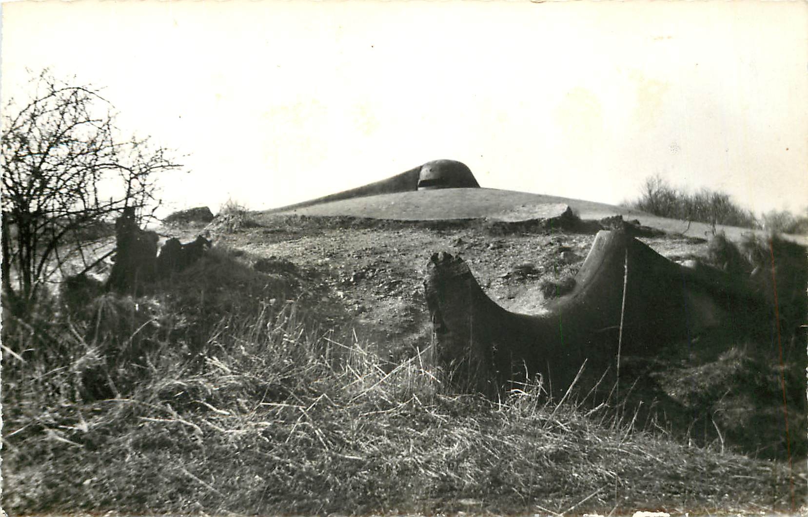 CPA Fort de Vaux Vue sur les debris de la Tourelle 