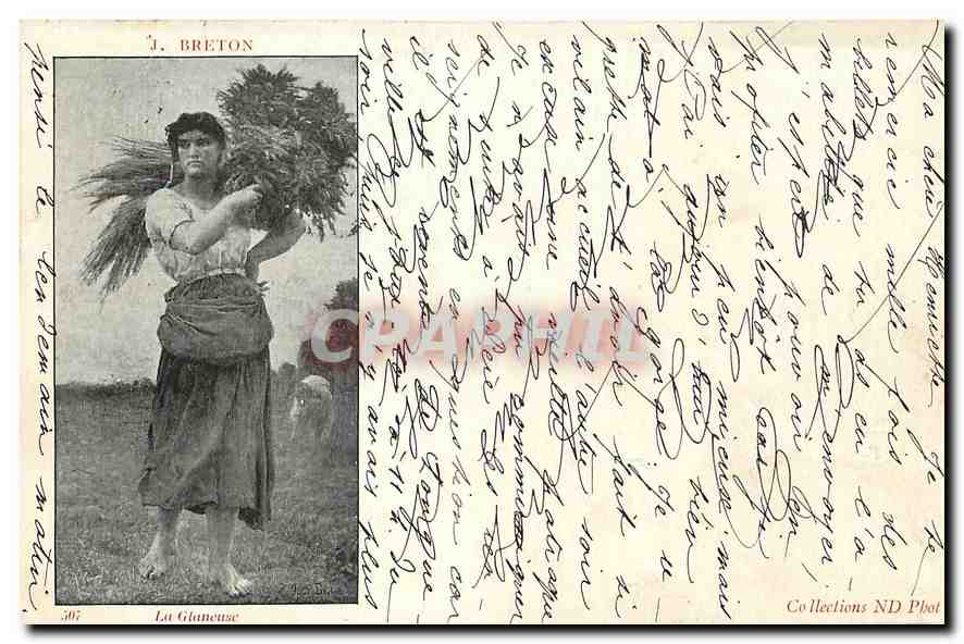La Glaneuse — J. Breton — n° 397