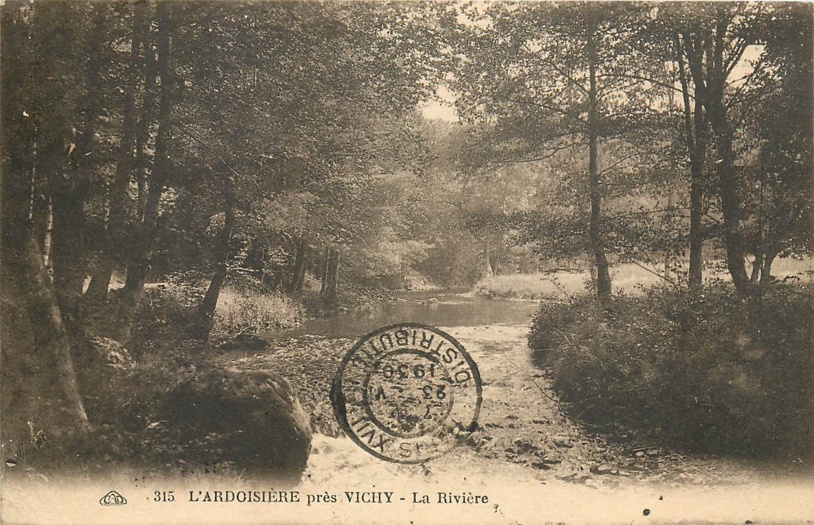 CPA l'Ardoisiere pres Vichy La Riviere 