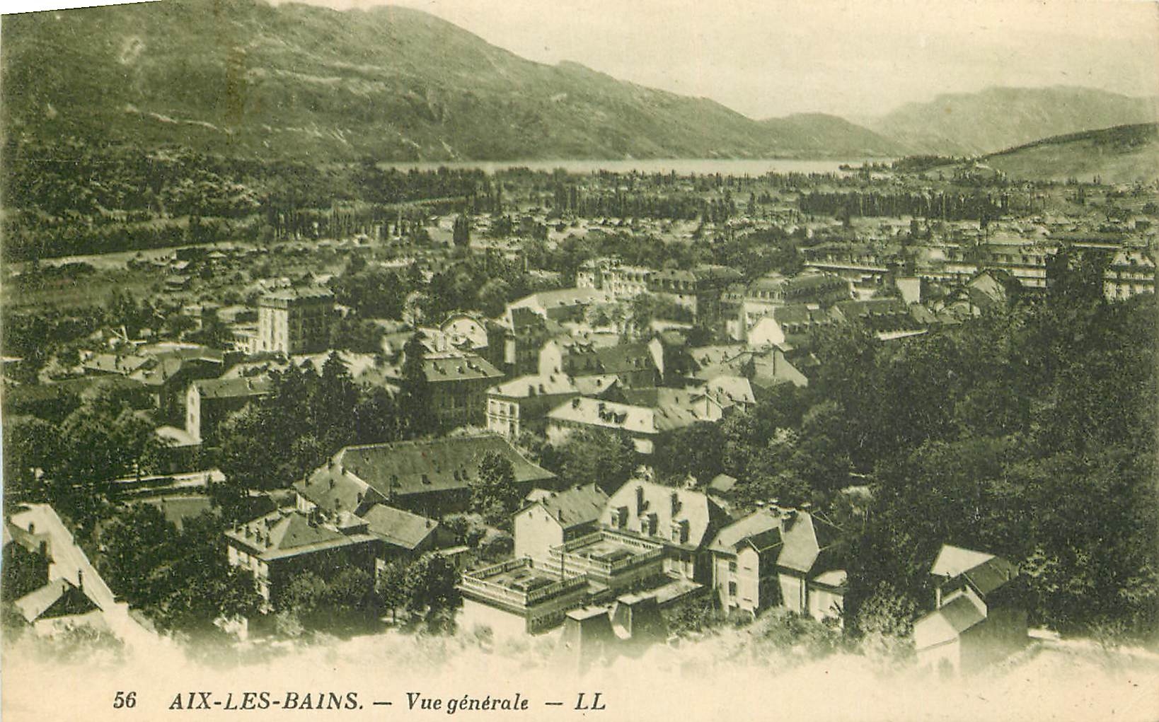 CPA Aix les Bains Vue generale 