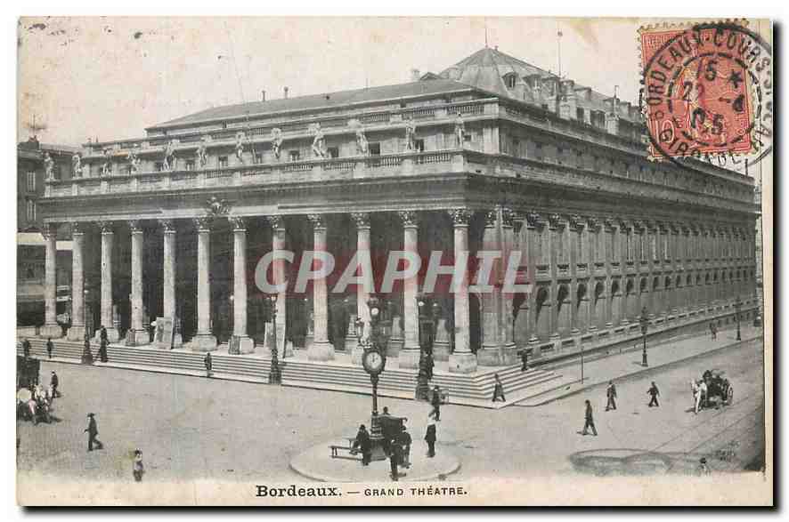 CPA Bordeaux Grand Theatre 