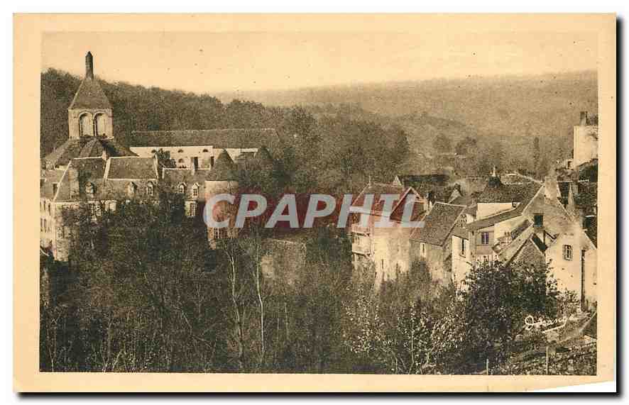 CPA Gargilesse Indre Vue generale cote Sud 