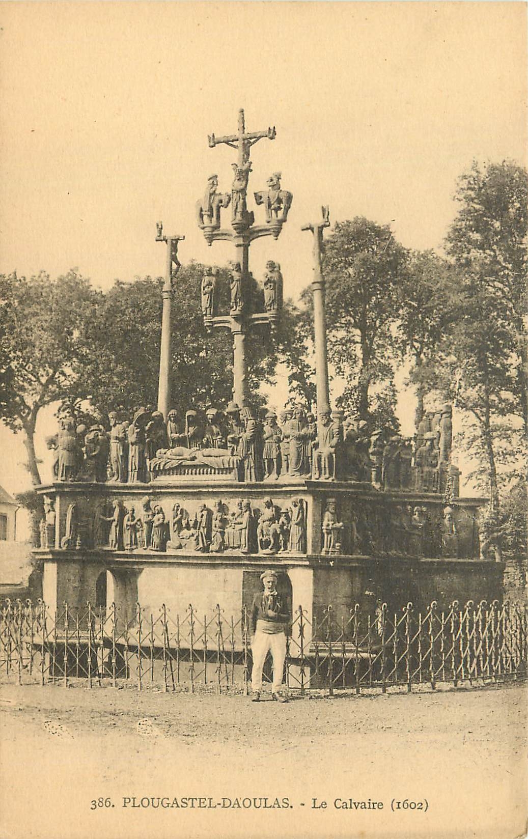 CPA Plougastel Daoulas Le Calvaire 