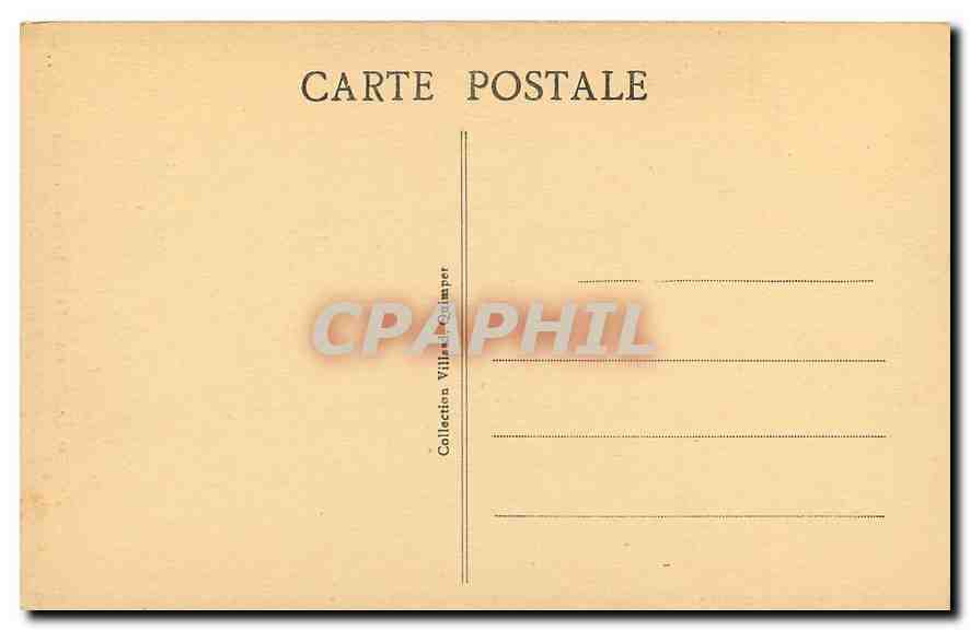 CPA Plougastel Daoulas Le Calvaire  — Rückseite