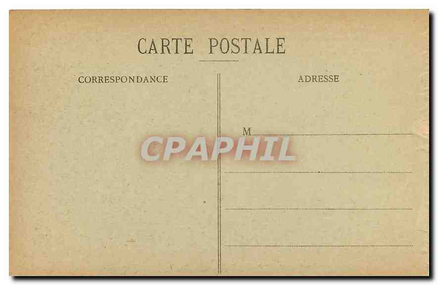 Reims dans ses années de bombardements 1914-18 — Bombardement de Reims, Le Grand Théâtre à gauche, le Palais de Justice — Collection G. Dahois, Reims - Réproduction Tintordi's — Reverso