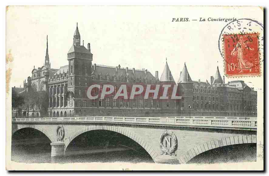 CPA Paris La Conciergerie 