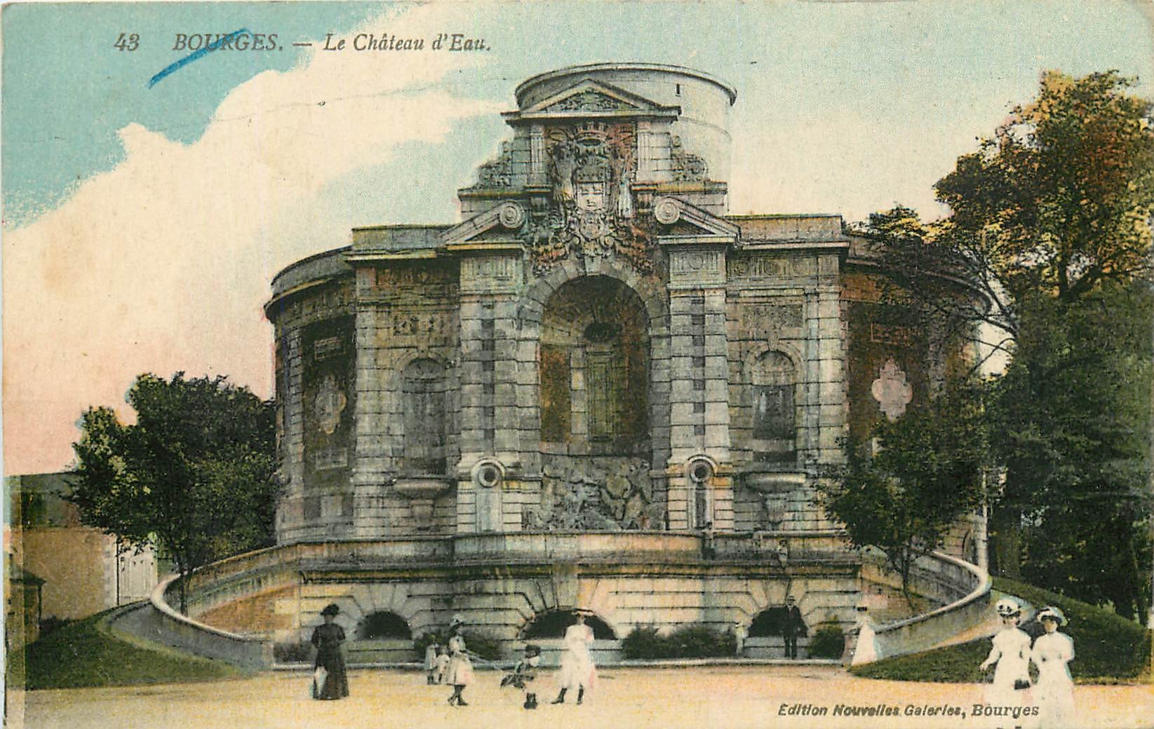 CPA Bourges Le Chateau d'Eau 
