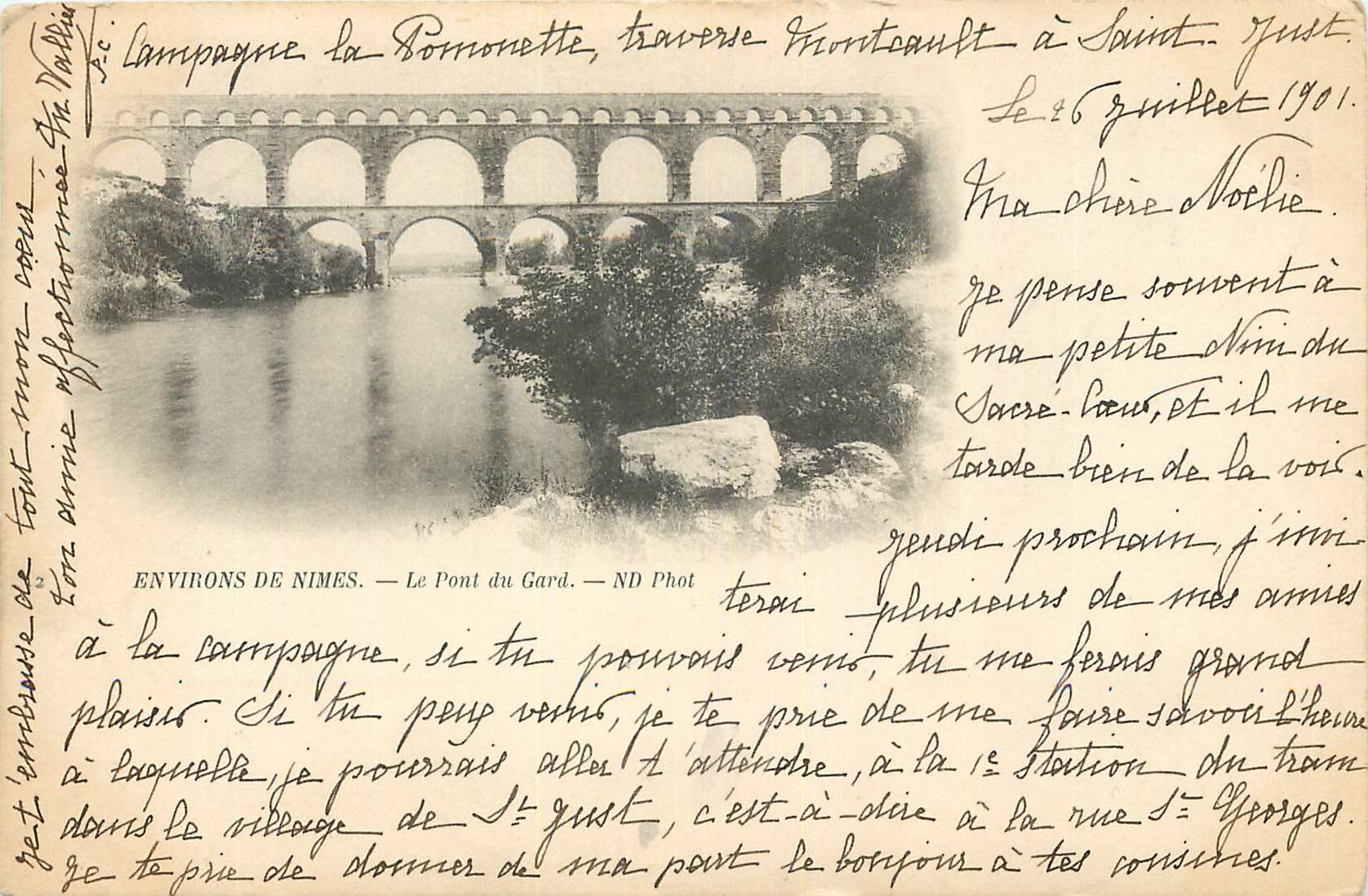 Le Pont du Gard — Environs de Nîmes — ND Phot