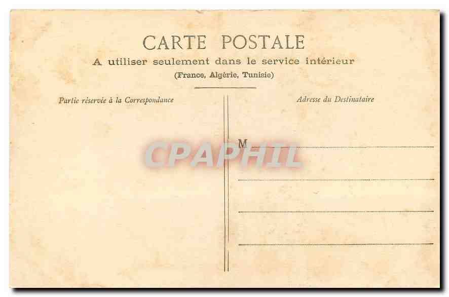 CPA Le Lot Chateau de Castrenau Entree du Chateau  — Rückseite