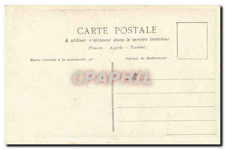 CPA Paris La Ste Chapelle  — Rückseite