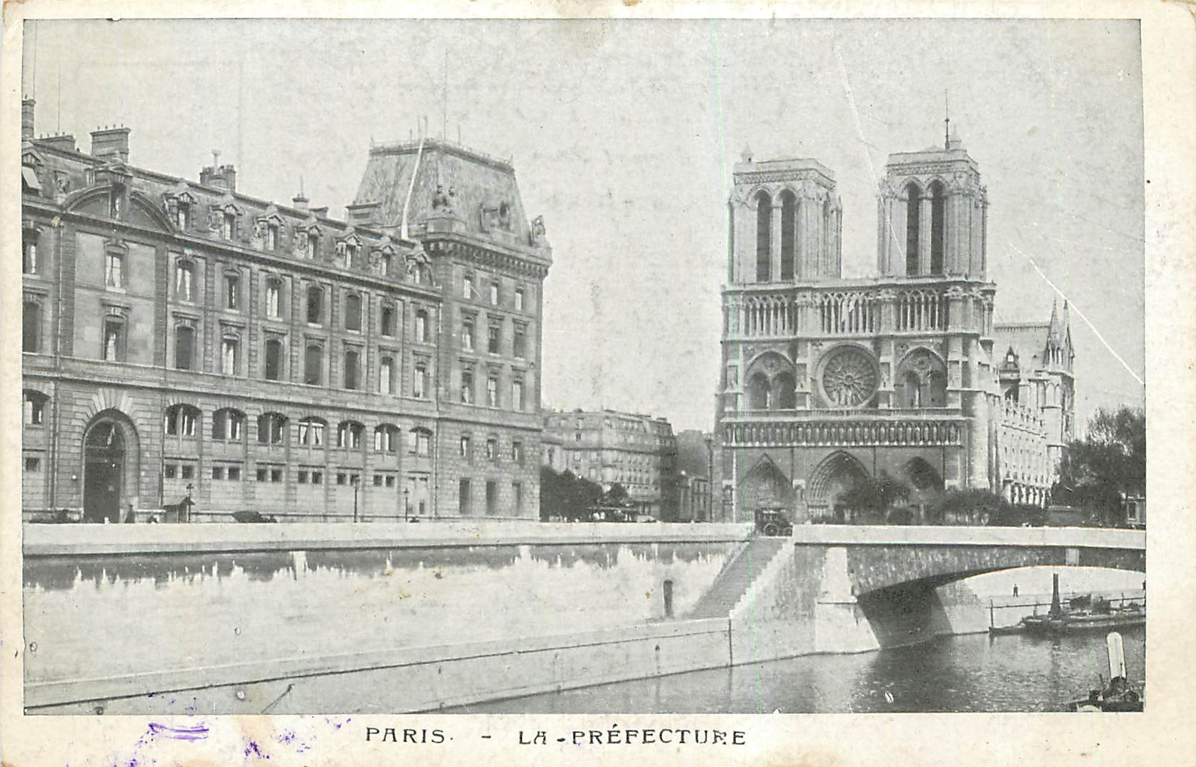 CPA Paris La Prefecture 
