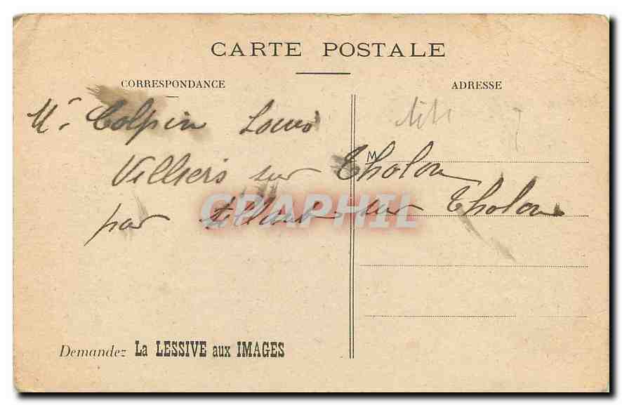 CPA Document de la Section photographique de l'armee Francaise Le Fort de Vaux  — Rückseite