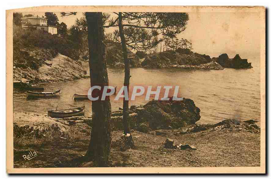 CPA La Corniche d'Or Miramar d'Esterel Plage de la Figueirette 
