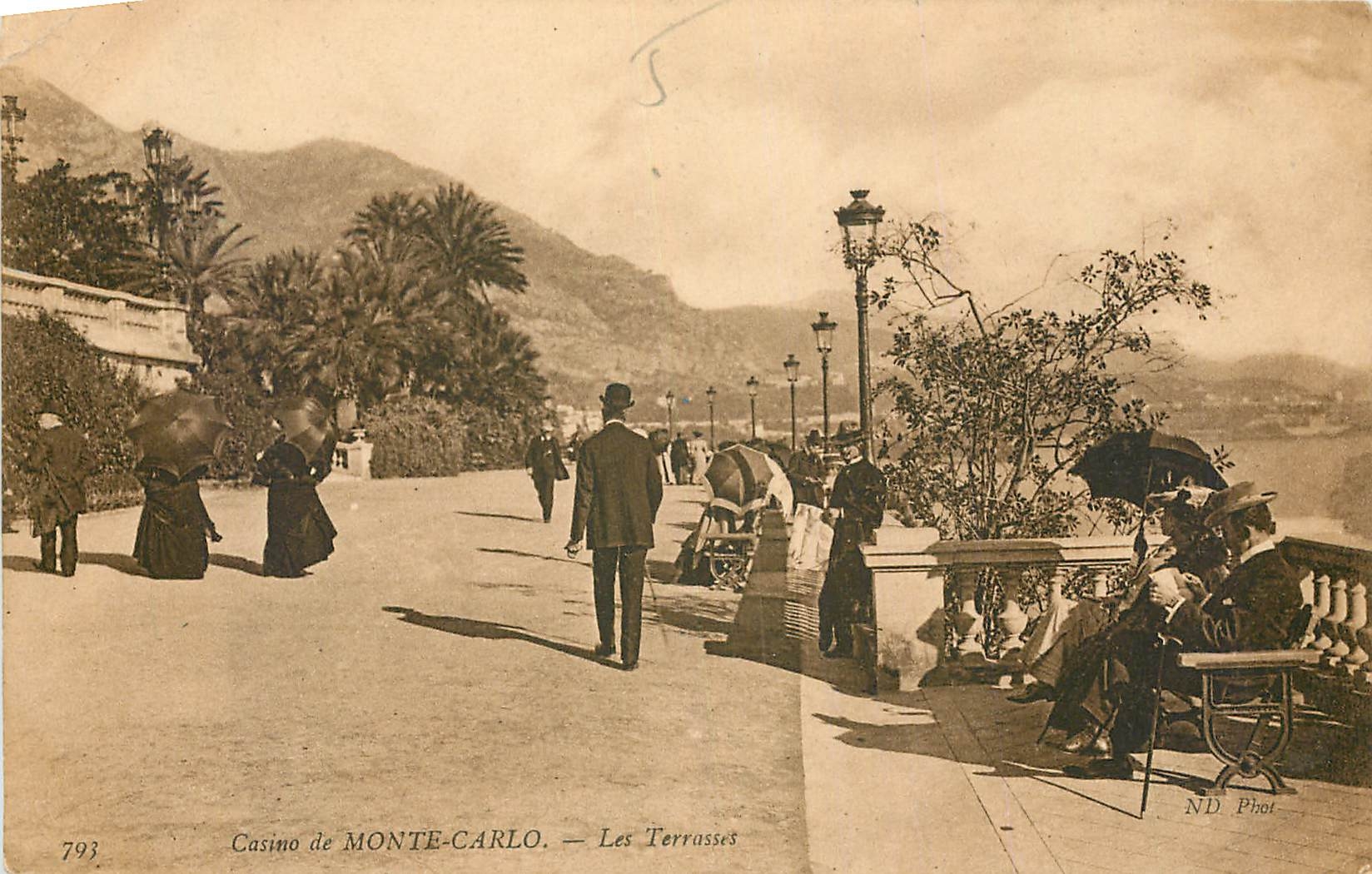 Casino de MONTE-CARLO — Les Terrasses — ND Phot, n°793