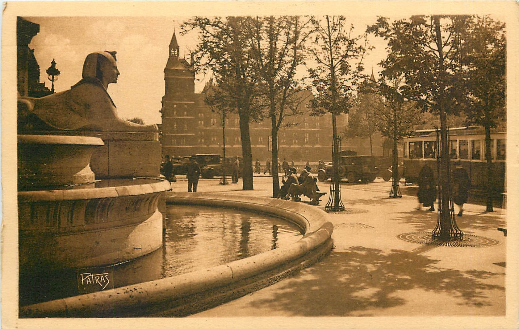 CPA Les Jolis Coins de Paris Place du Chatelet 