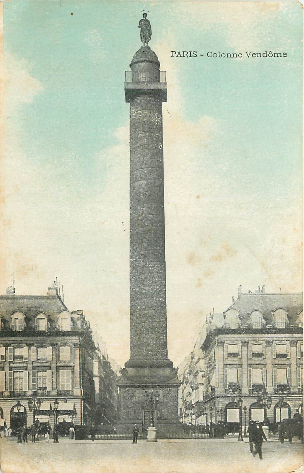 CPA Paris Colonne Vendome 