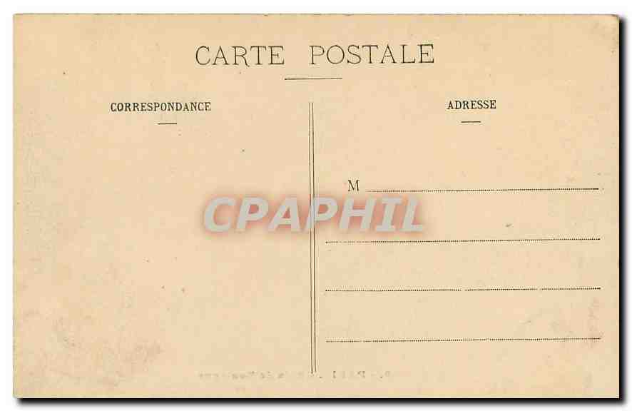 CPA Paris Bois de Boulogne  — Rückseite