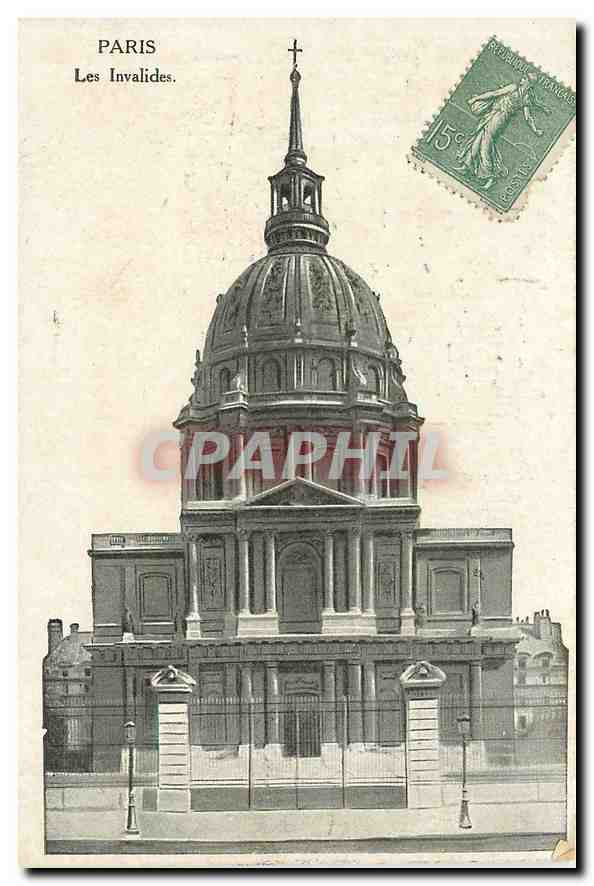 CPA Paris les Invalides 