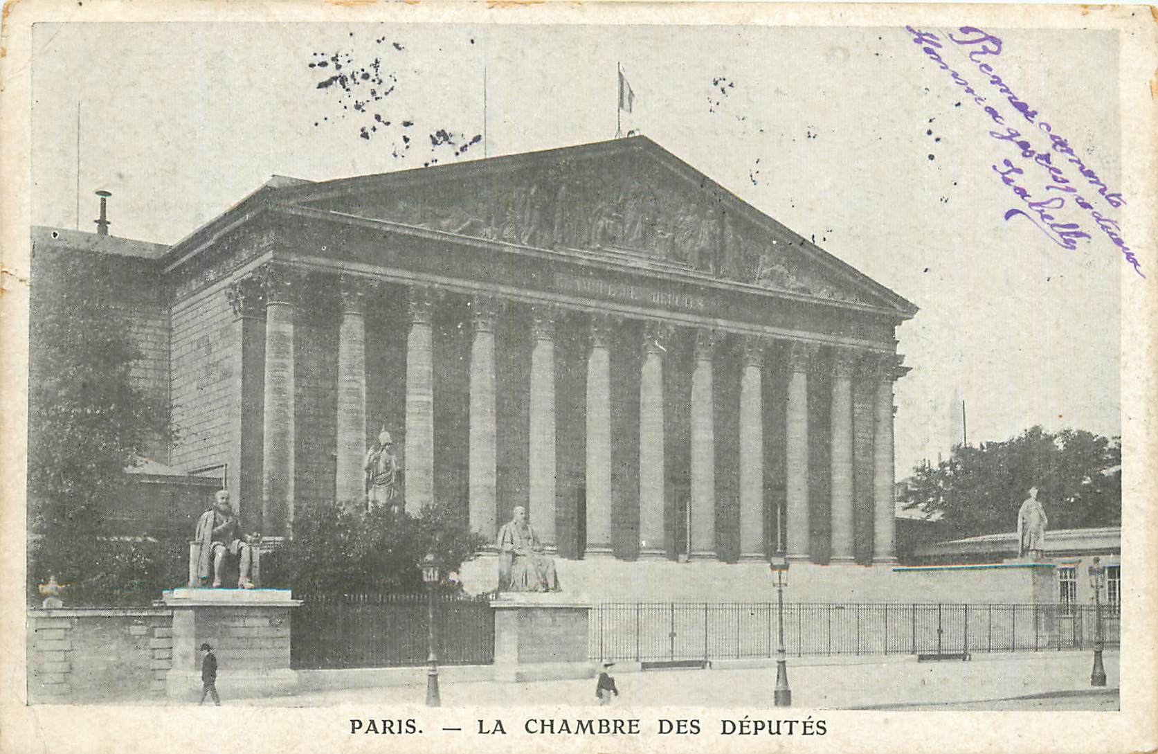 CPA Paris La Chambre des Deputes 