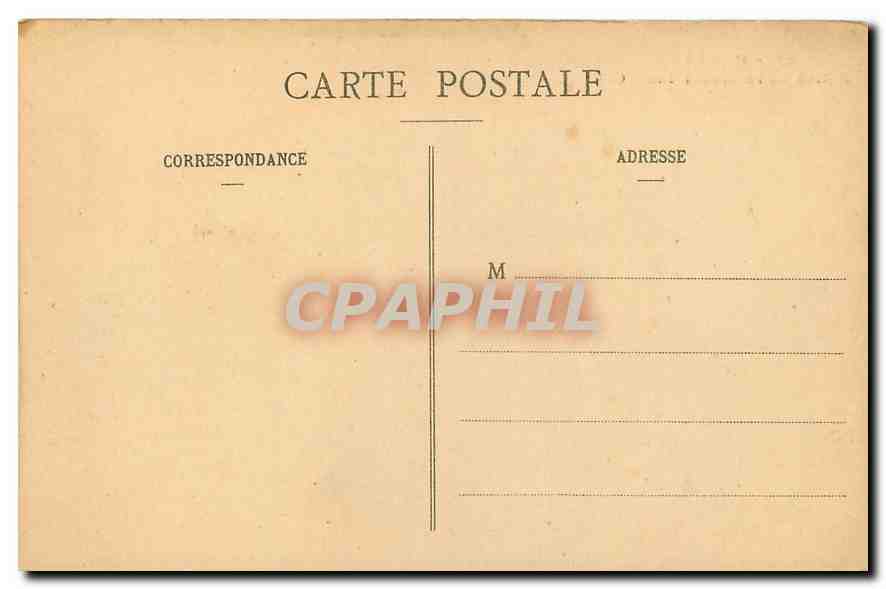 CPA Paris Eglise de la Madeleine  — Verso