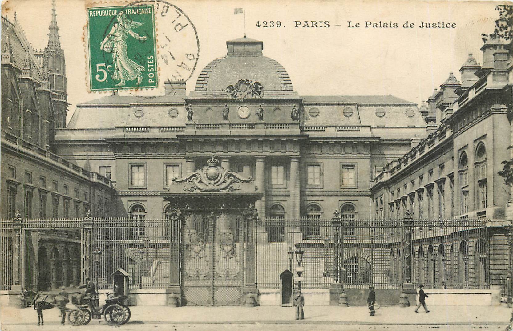 CPA Paris Le Palais de Justice 