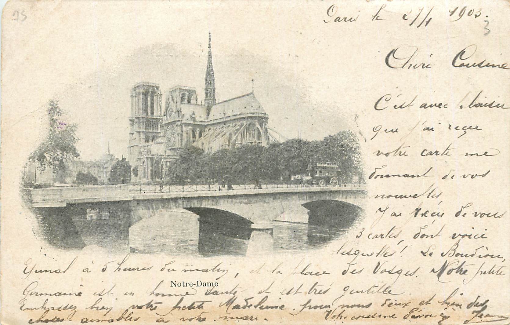 CPA Notre Dame Paris