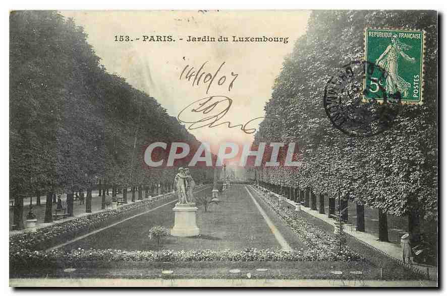 CPA Paris Jardin du Luxembourg 
