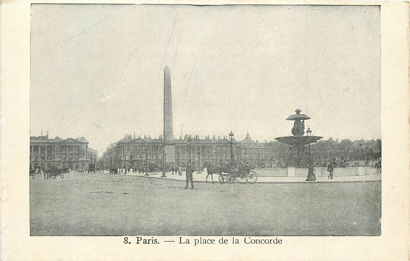 CPA Paris La Place de la Concorde 