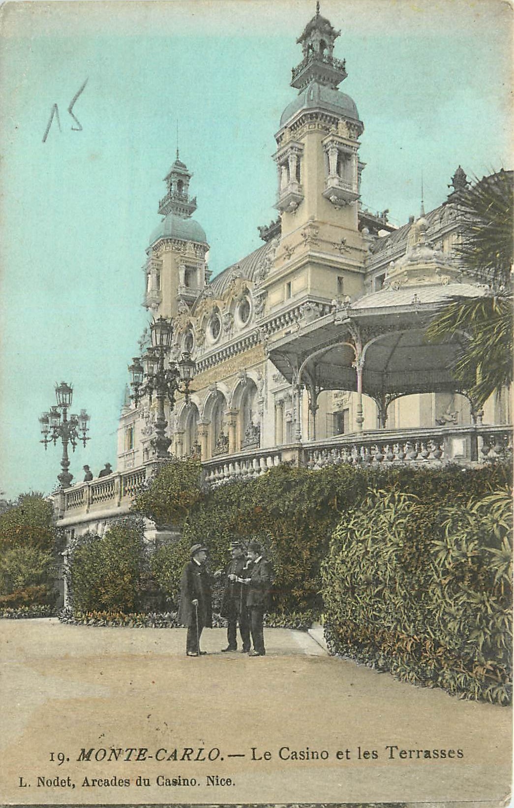 CPA Monte Carlo Le Casino et les Terrasses 