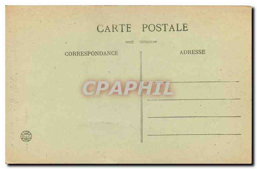 Cast — Chapelle Kélou-Doaré (XVIIe s.), renfermant un fort beau vitrail — Verso