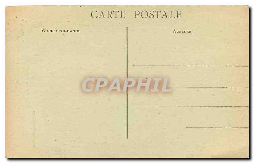 CPA Foret de Compiegne Carrefour de l'Armistice Le Monument du Matin  — Rückseite