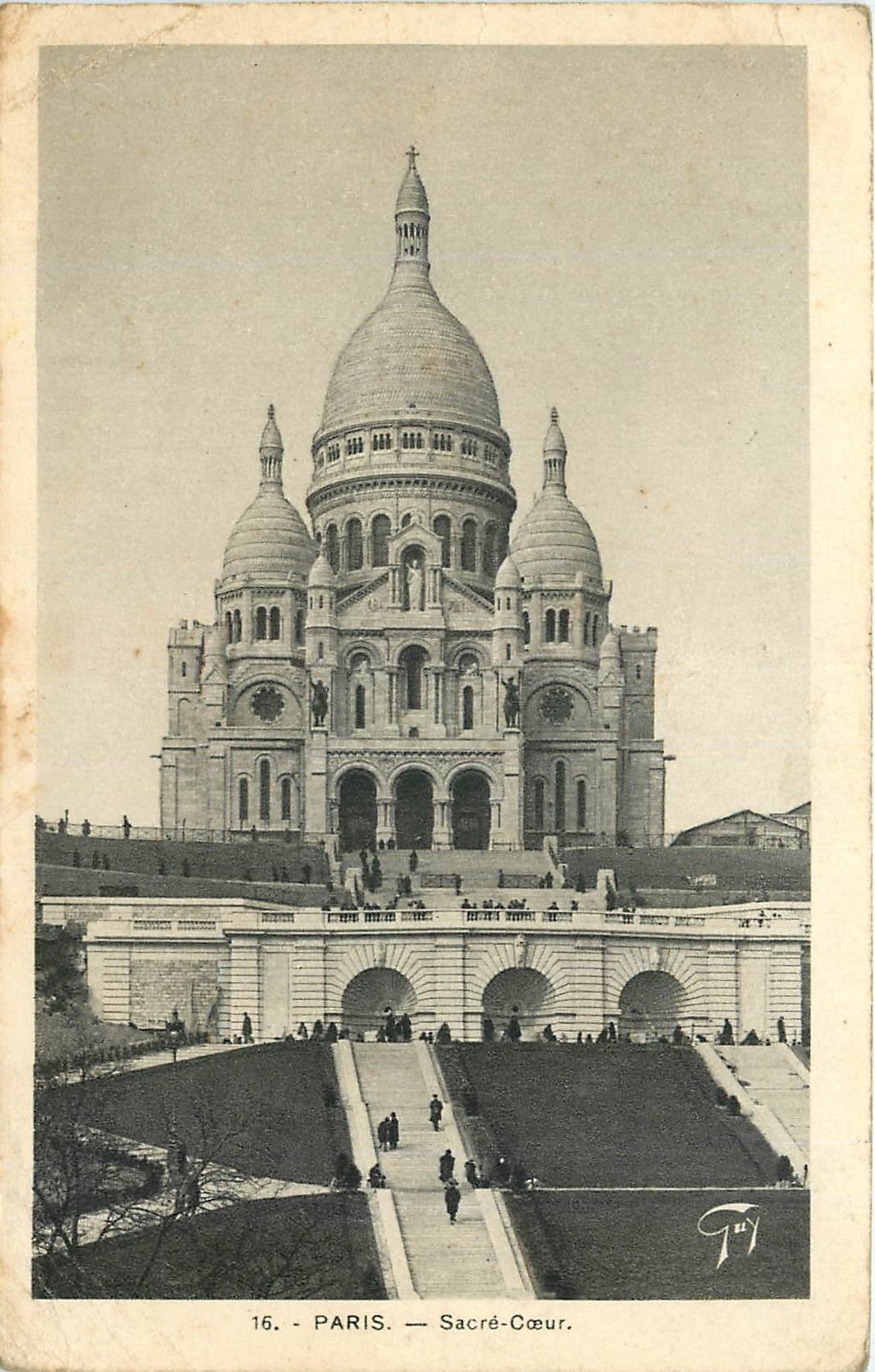 CPA Paris Sacre Coeur 