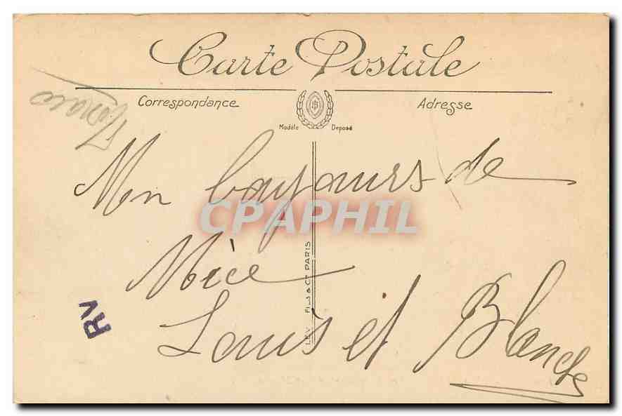 MONTE-CARLO — Les Terrasses et le Cap Martin — 1.1 — Verso
