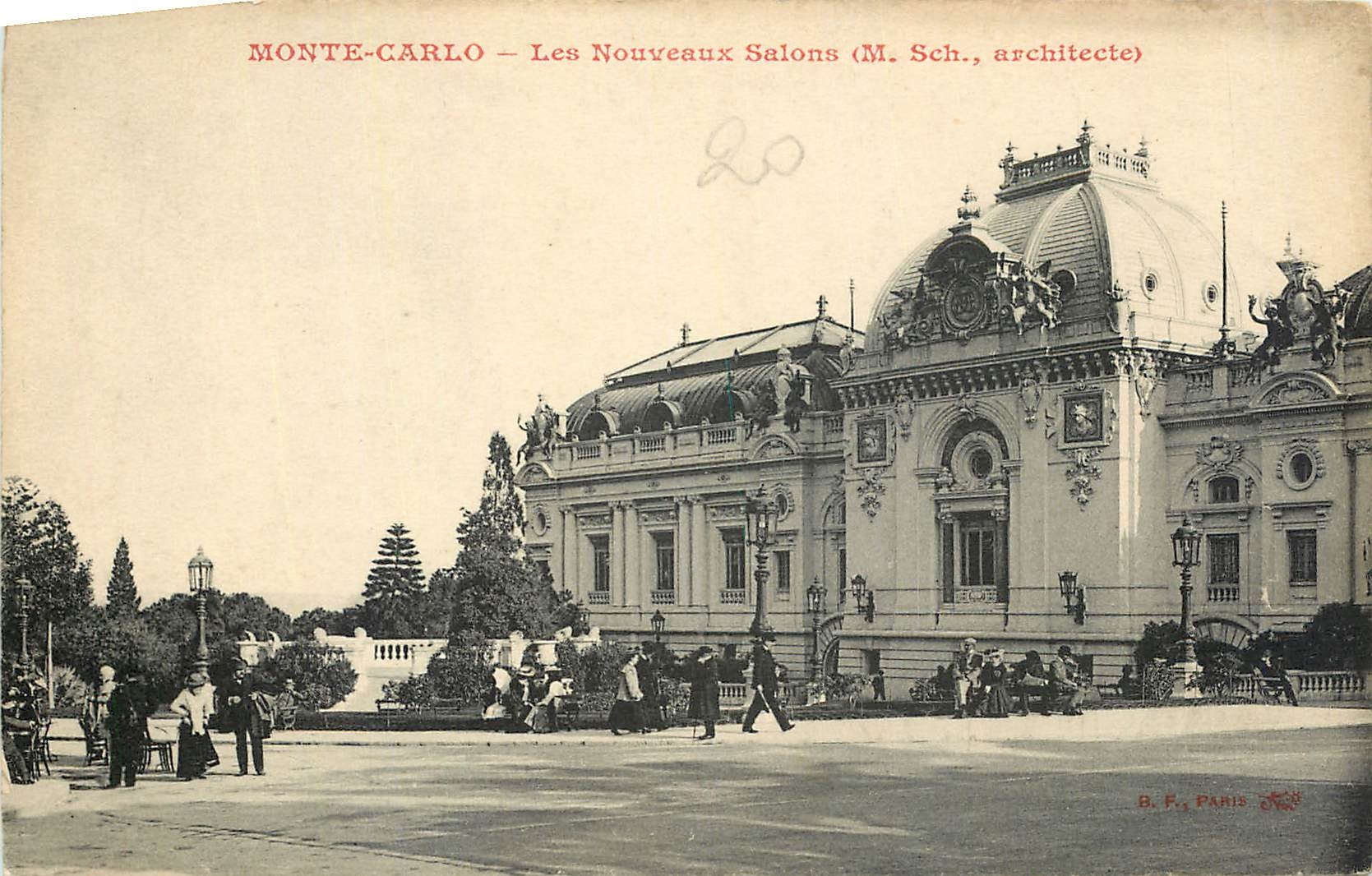 CPA Monte Carlo Les Nouveaux Salons 