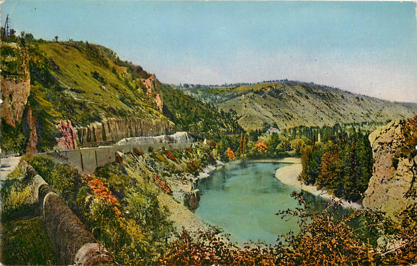 CPA Souillac Lot Le Pas du Raysse Vallee de la Dordogne 