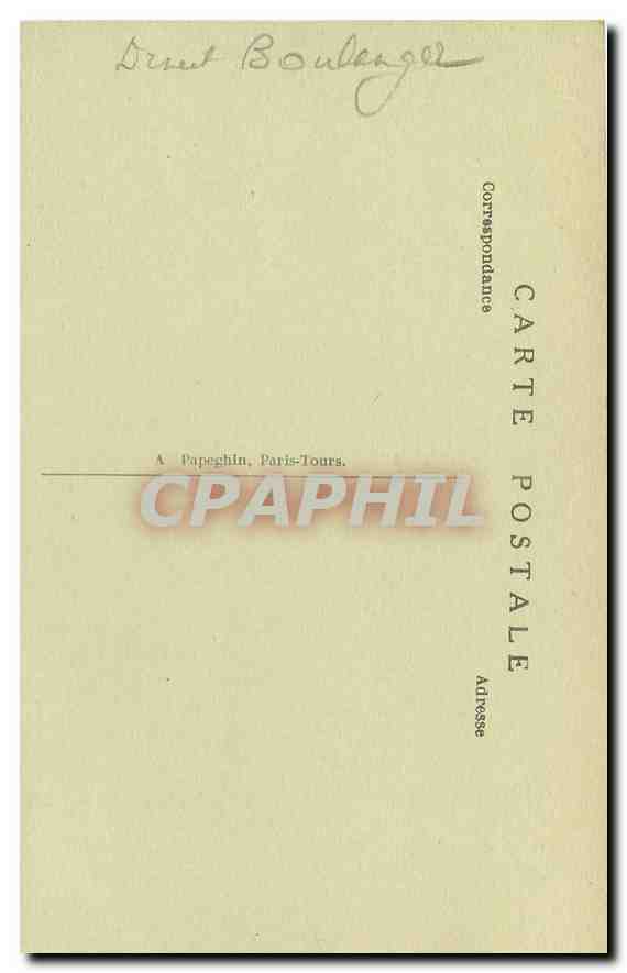 CPA Malmaison S et O La Bibliotheque  — Verso