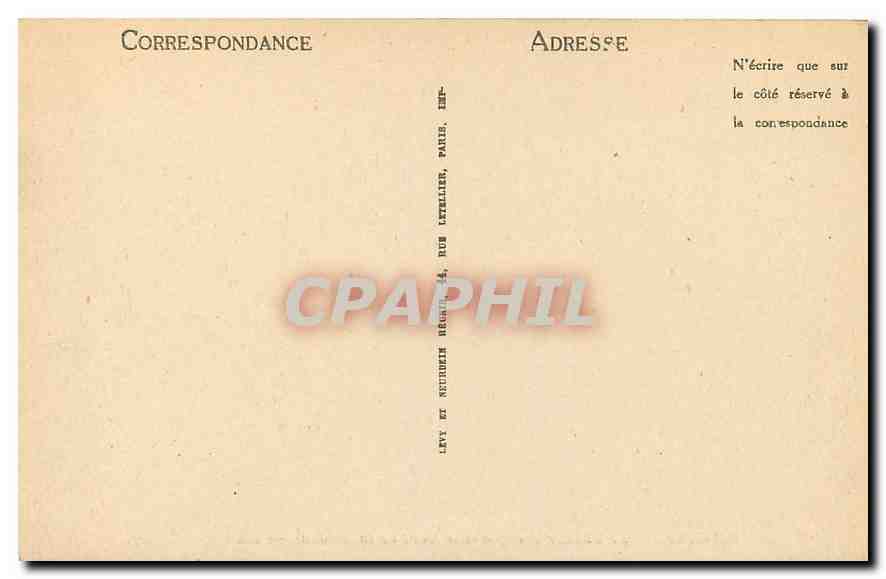 CPA Orange Le Theatre Antique et le Mont de la Madone  — Rückseite