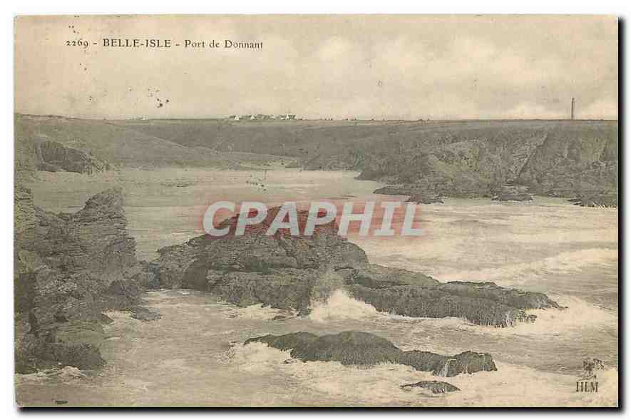 CPA Belle Isle Port de Donnant 