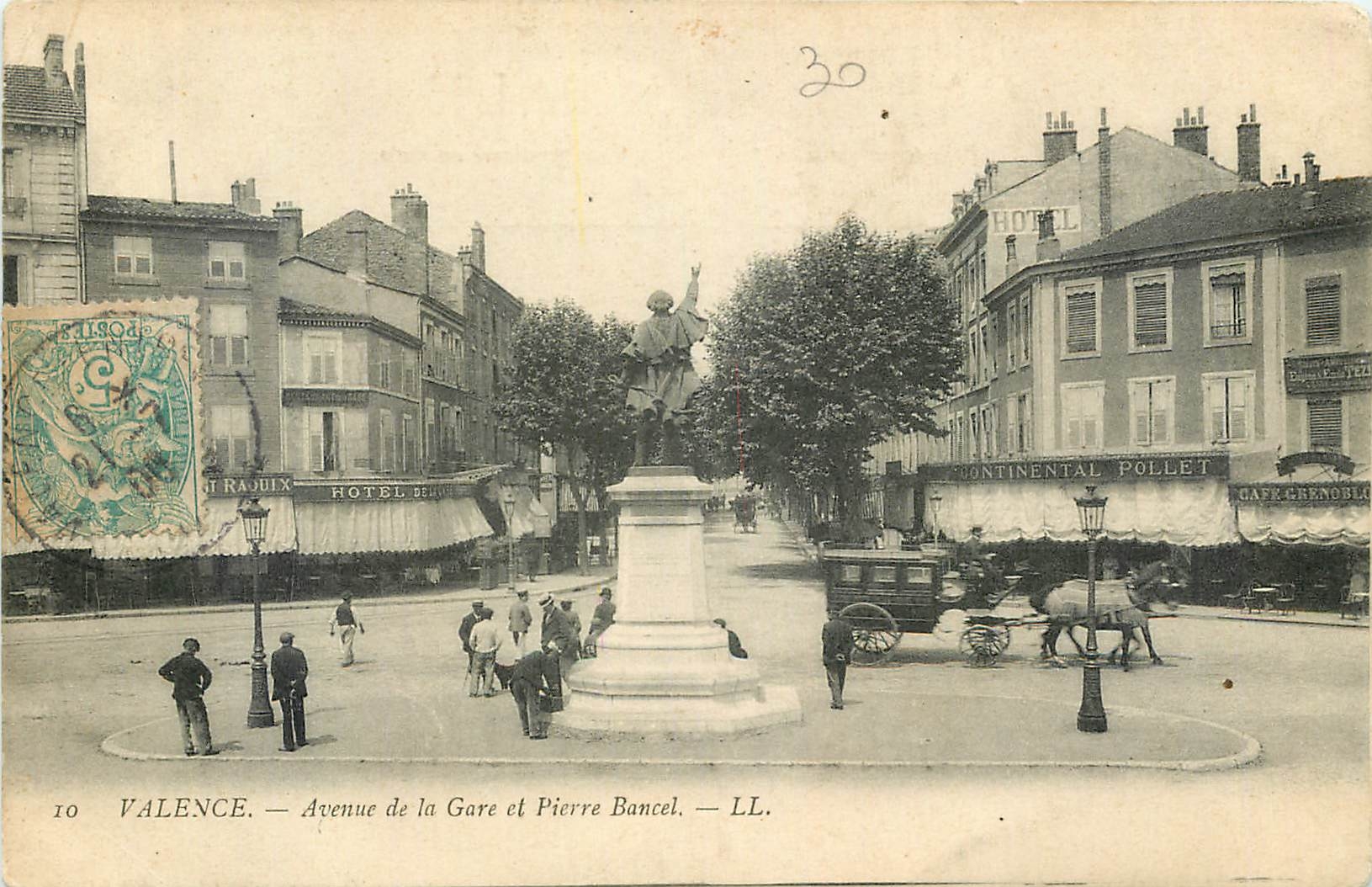 Valence — Avenue de la Gare et Pierre Bancel — LL.
