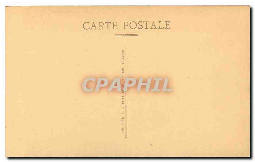 CPA Falaise Fontaine d'Arlette  — Rückseite
