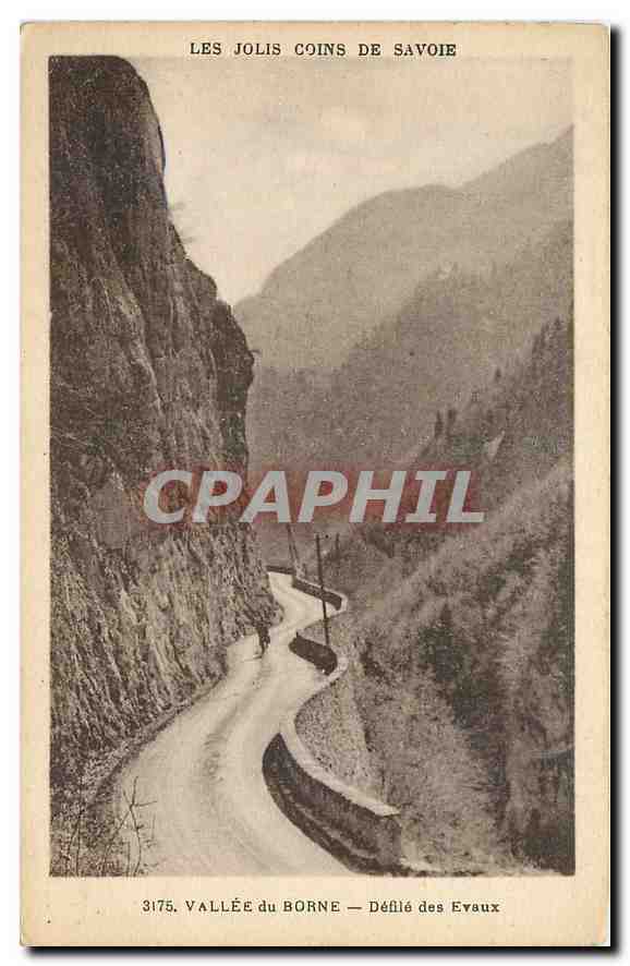 CPA Les Jolis coins de Savoie Vallee du Borne Defile des Evaux 
