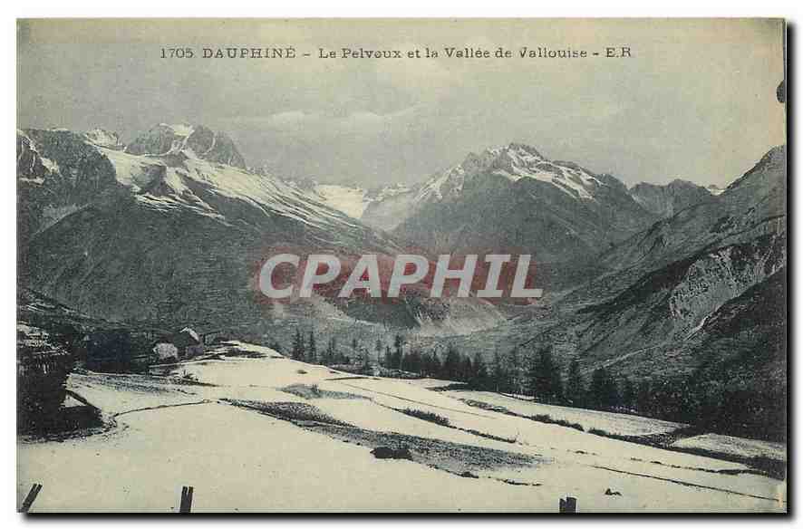 CPA Dauphine le Pelvoux et la Vallee de Vallouise 
