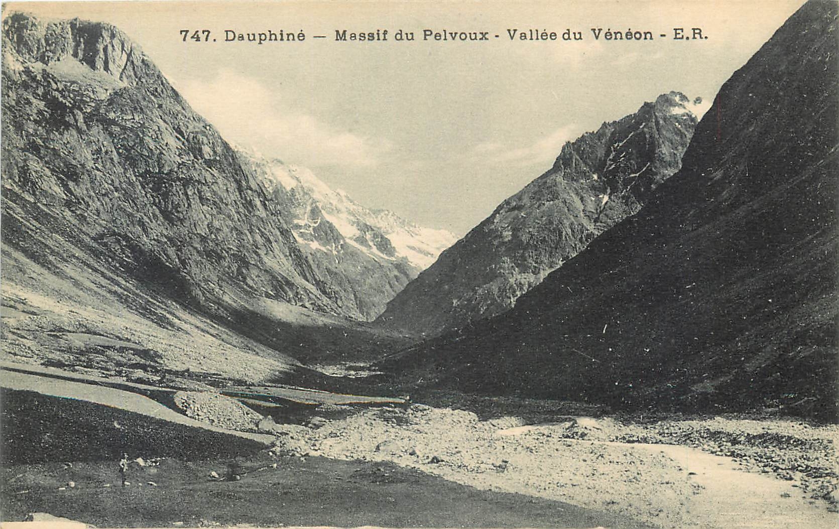 Massif du Pelvoux - Vallée du Vénéon — E.R. — n°747
