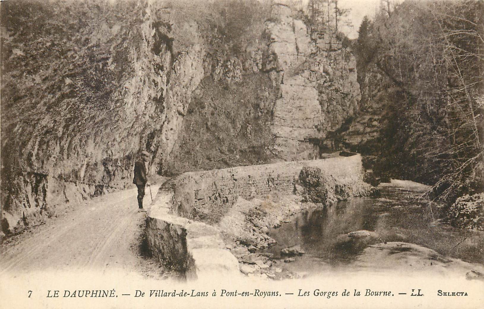 CPA Le Dauphine de Villard de Lans a Pont en Royans les gorges de la Bourne 