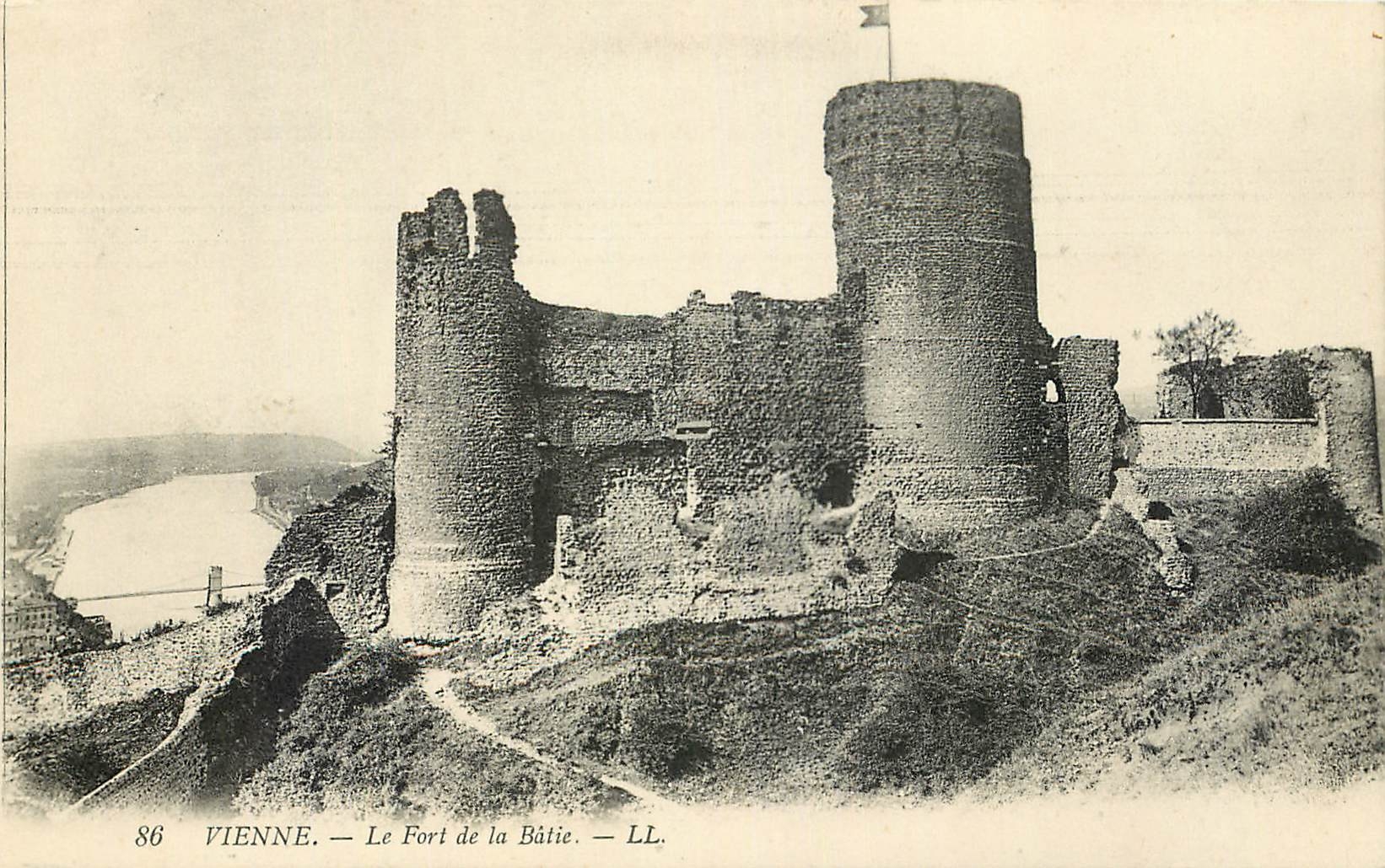 CPA Vienne le Fort de la Batie 
