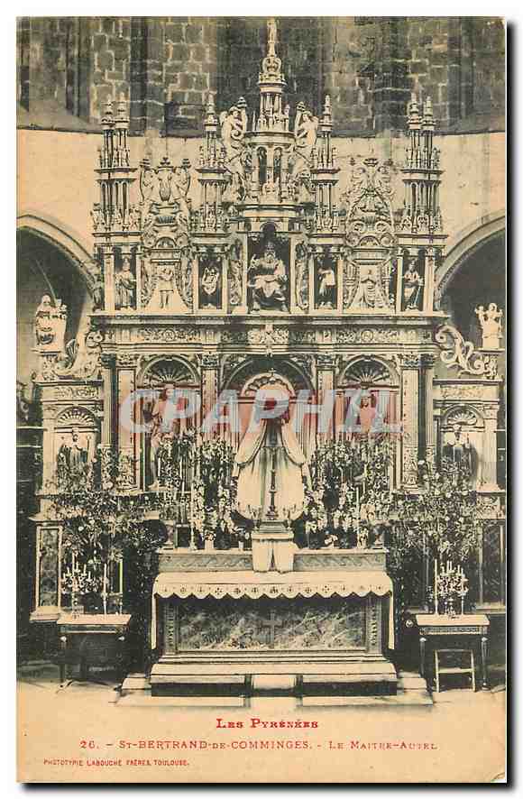 CPA Les Pyrenees St Bertrand de Comminges le Maitre Autel 