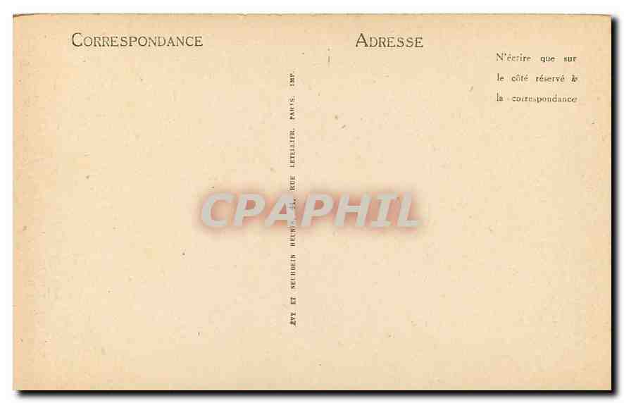 Beauvais — L'Escalier Rue de l'Abbé Gellée, No 16 — LL — Verso