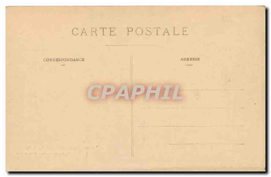 CPA Le Croisic L Inf l'entree au Porteau Effet de Lune  — Back